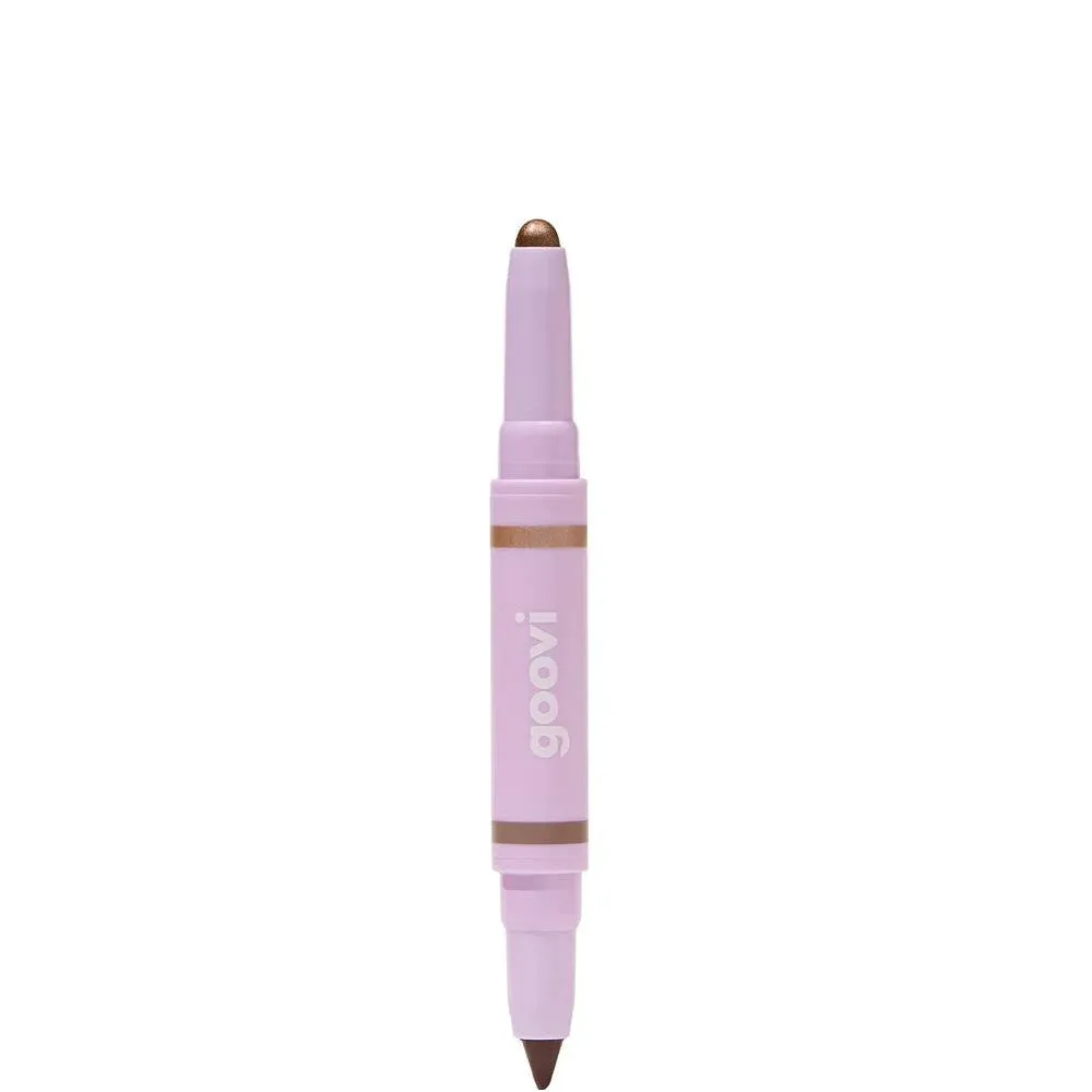 Goovi Goovi Ombretto Stick Duo - Couple Goals - N. 04 HYPNOTIC TAUPE