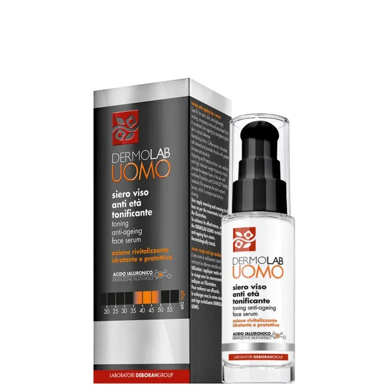 Dermolab Uomo Siero Viso Anti-età Tonificante 30ML