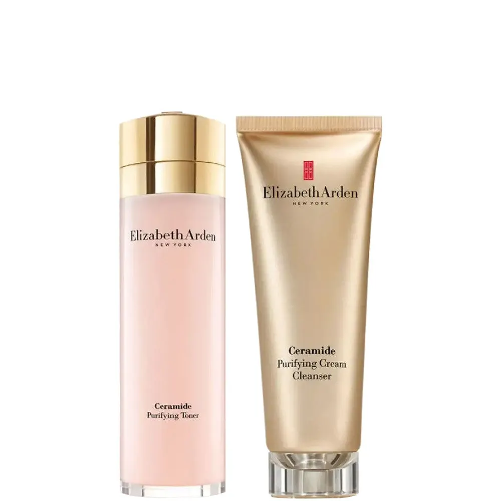 Elizabeth Arden Ceramide Purifing Cream Cleanser + Purifing Toner - 200 ML