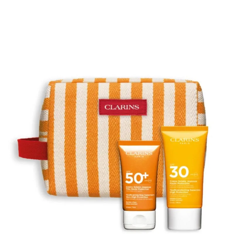 Clarins Crème Solaire Jeunesse Très Haute Protection SPF 50+ Visage Confezione - 50 ML