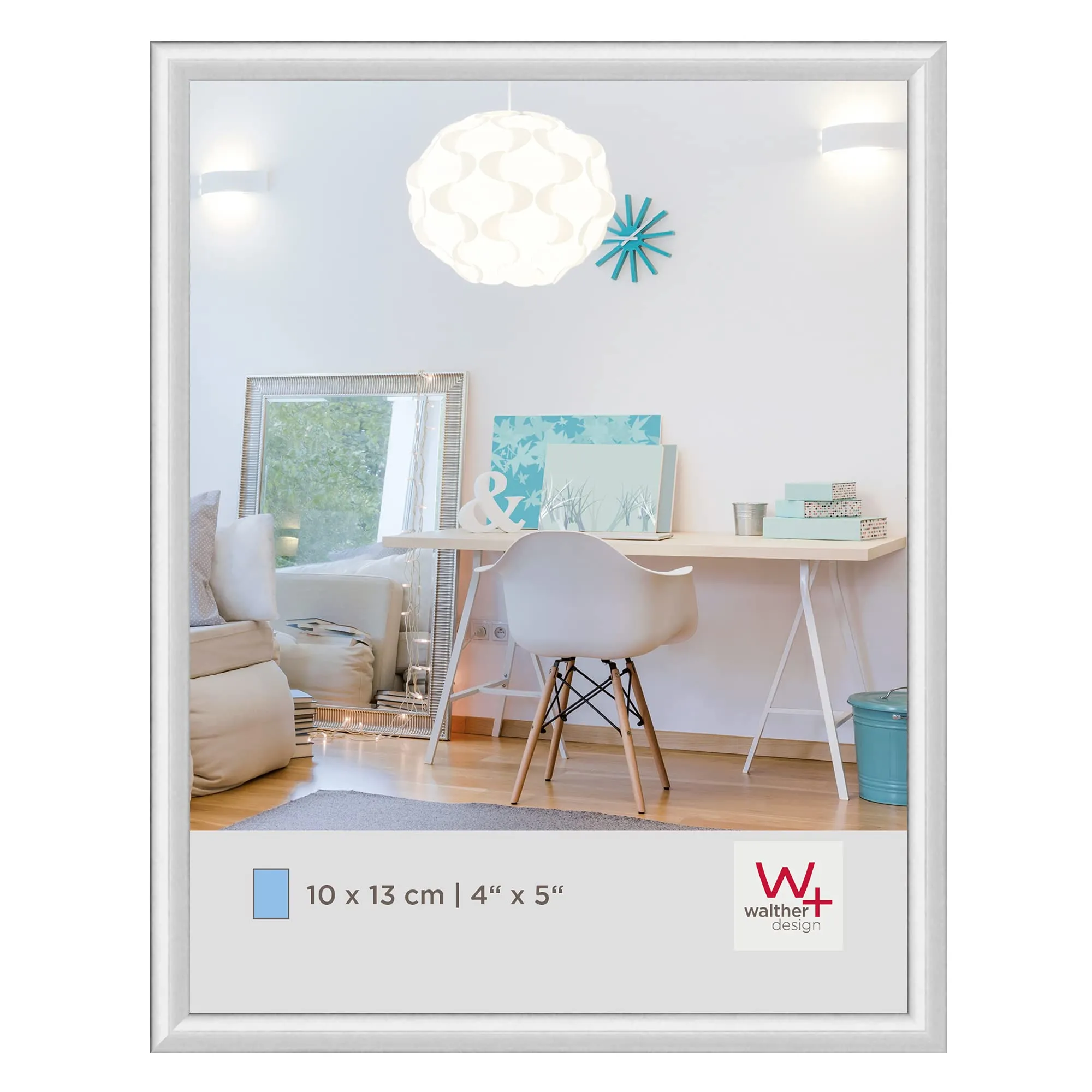 walther design cornice argento 10 x 13 cm New Lifestyle Cornice in plastica KV113S