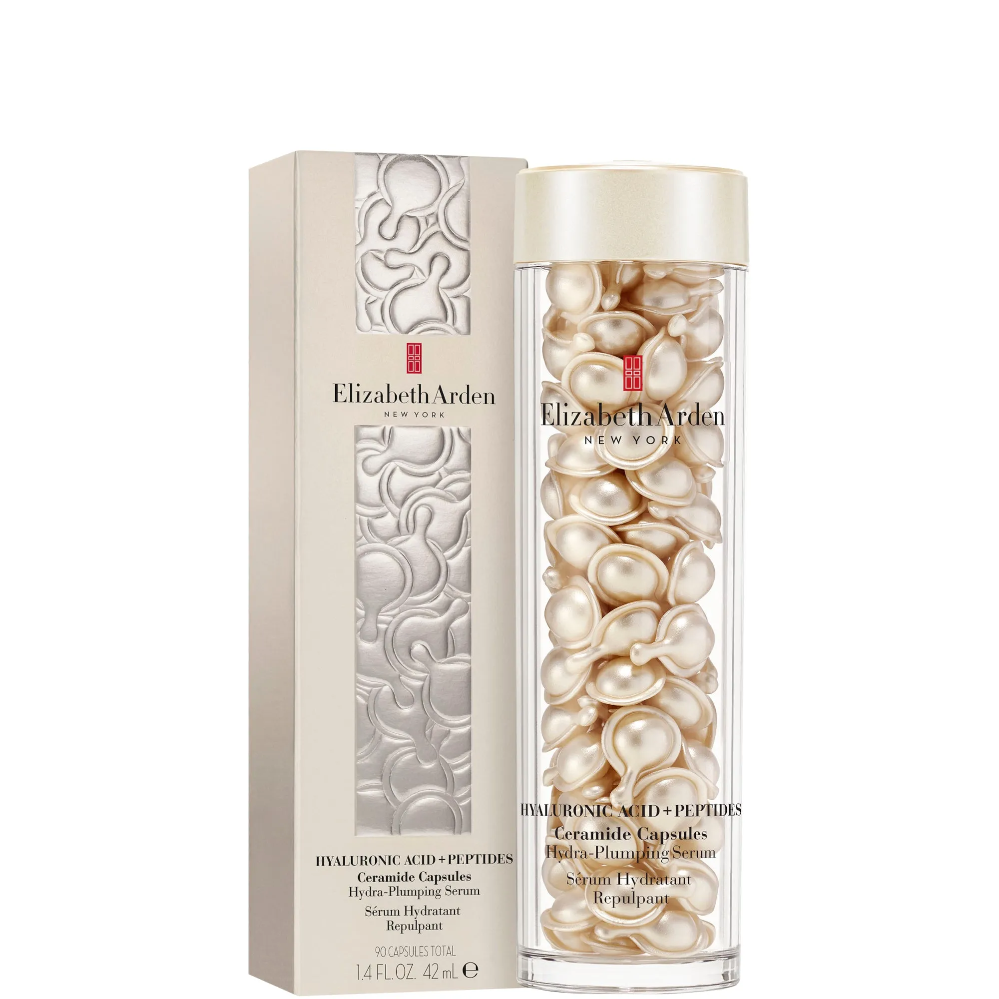 Elizabeth Arden Hyaluronic Acid + Peptides Ceramide Capsules Hydra-Plumping Serum - 90 Capsule