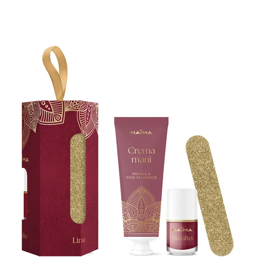 Naima Kit Mani Peonia e Fico Selvatico - 30 ML