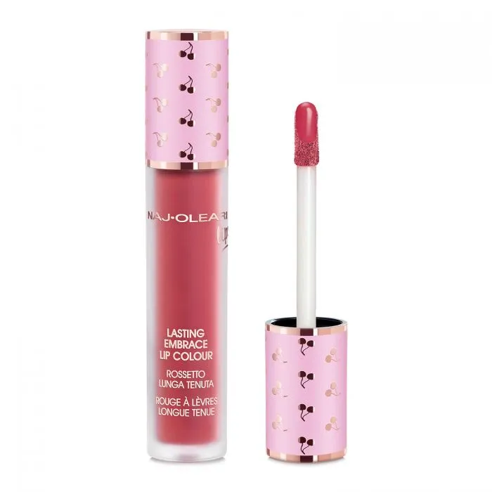 Naj Oleari Lasting Embrace Lip Colour - Rossetto Liquido Lunga Tenuta 5ml / 04 Rosa Marsala