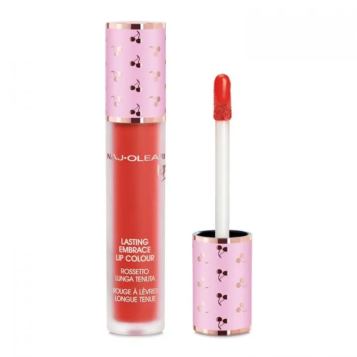 Naj Oleari Lasting Embrace Lip Colour - Rossetto Liquido Lunga Tenuta 5ml / 07 Rosso Papavero