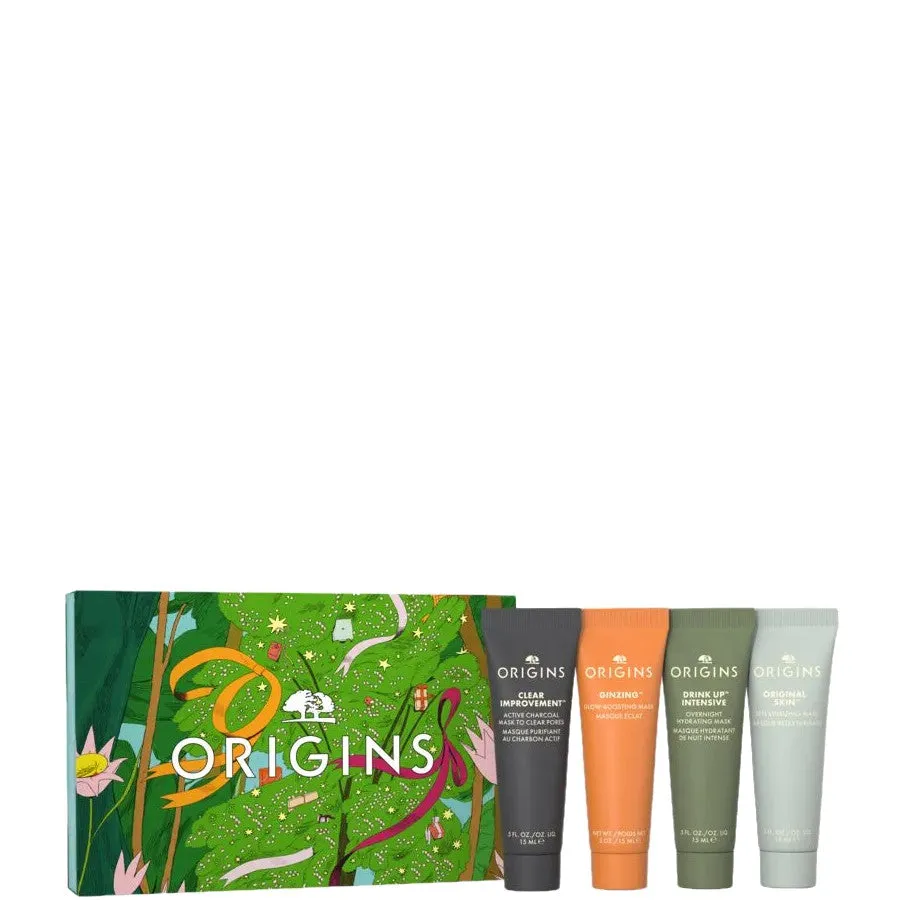 Origins Origins 4 Mini Masking Essentials Kit - 15 ML