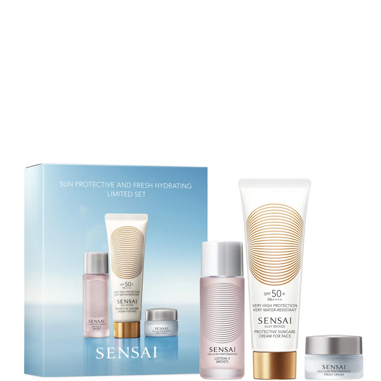 Sensai Silky Bronze - Protective Suncare Cream for Face SPF50+ Confezione - 50 ML