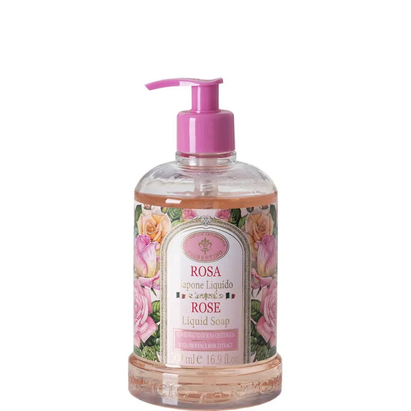 Saponificio Artigianale Fiorentino Rosa 500 ML - 500 ML