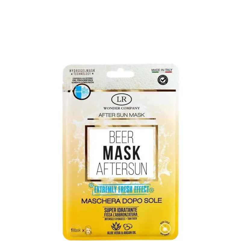 LR Wonder Company AFTER SUN MUSK - Beer Mask Aftersun 1 pezzo - 1 pezzo