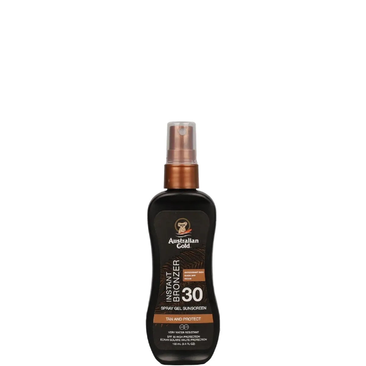 Australian Gold Instant Bronzer Spray Gels Sunscreen SPF 30 - 100 ML