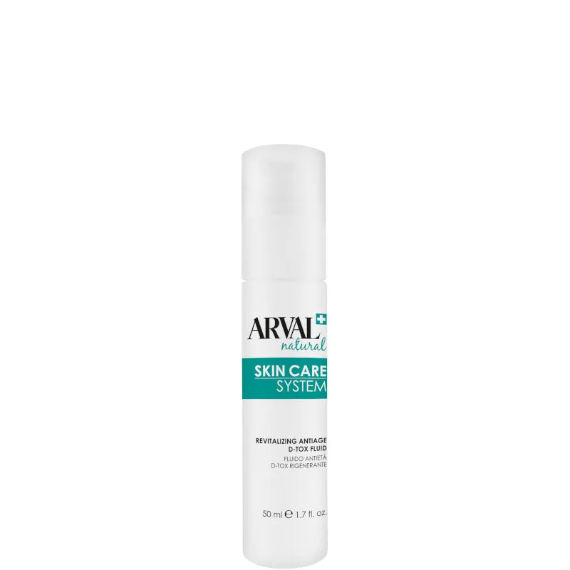 Arval Skin Care System - Fluido Antietà D-Tox Rigenerante 50 ML - 50 ML