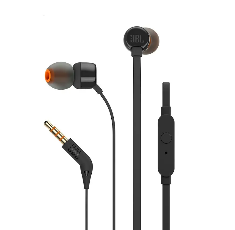 Jbl Auricolari con filo T110 Nero