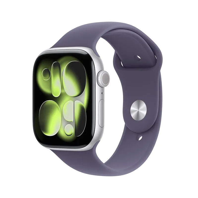 Apple Watch Series 11 46mm S/M GPS Alluminio Argento Sport Band Viola