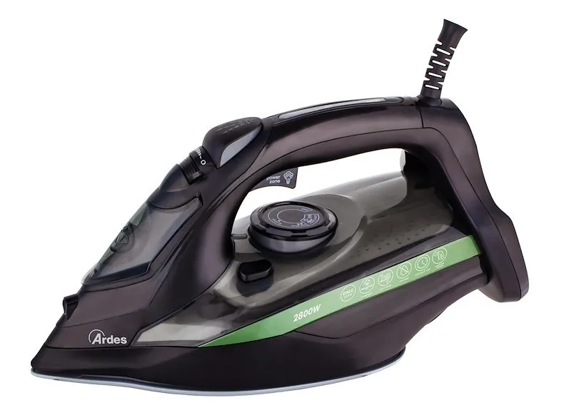Ardes Ferro da Stiro a Vapore Arstir03b Vapor Elite Nero Verde