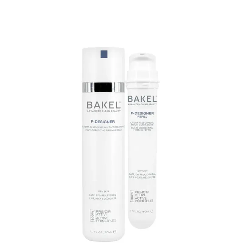 Bakel Bakel F-DESIGNER Dry Skin Crema Rassodante CASE & REFILL - 50 ML