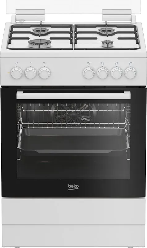 Beko Cucina Gas Forno Elettrico FBE62011WC Bianco