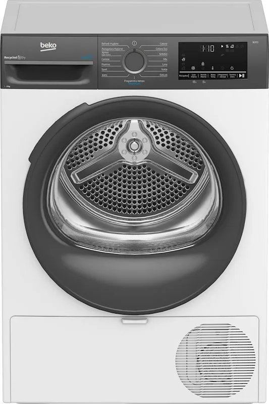 Beko Asciugatrice 8KG Bmeut481sai_it Grigio|bianco