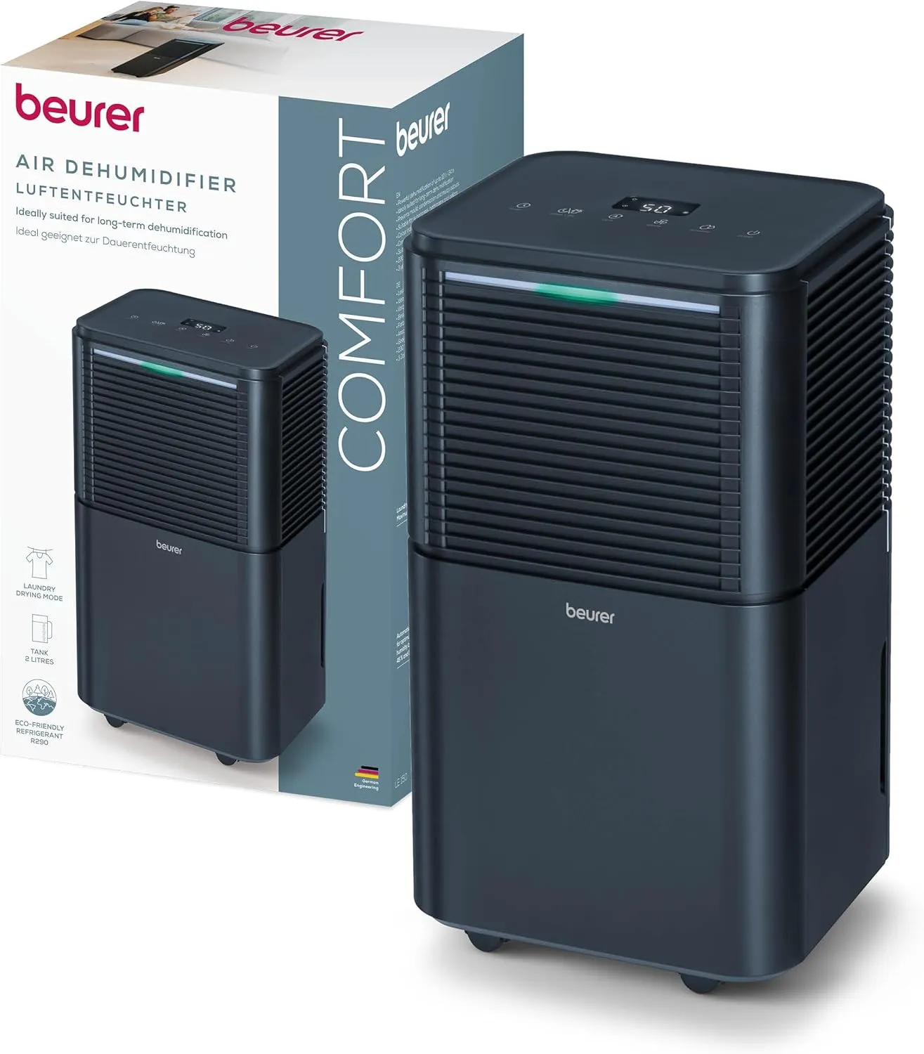 Beurer Deumidificatore Le 250 Nero