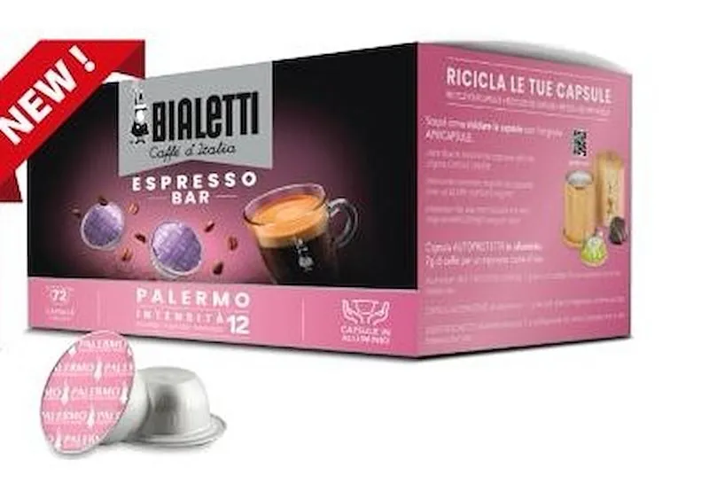 Caffe' BIALETTI Gusto PALERMO 72 Capsule