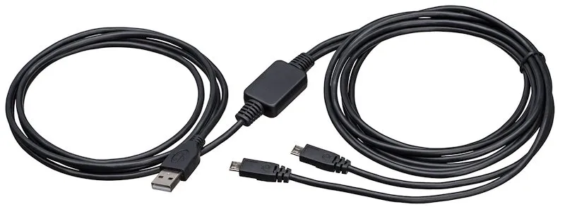 BigBen Cavo Dual USB Ricarica Controller PS4 Ps4dualusbcharge Nero