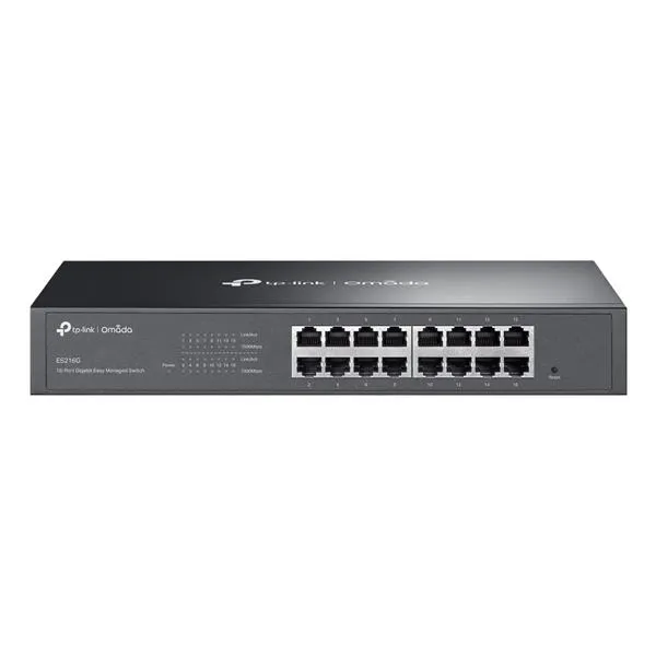 Tp-Link Omada 16-PORT Gigabit Easy Managed Switch, 16× Gig ES216G