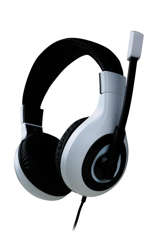 Big Ben Interactive Cuffie stereo gaming v1 Ps5headsetv1white PS4/PS5 bianche