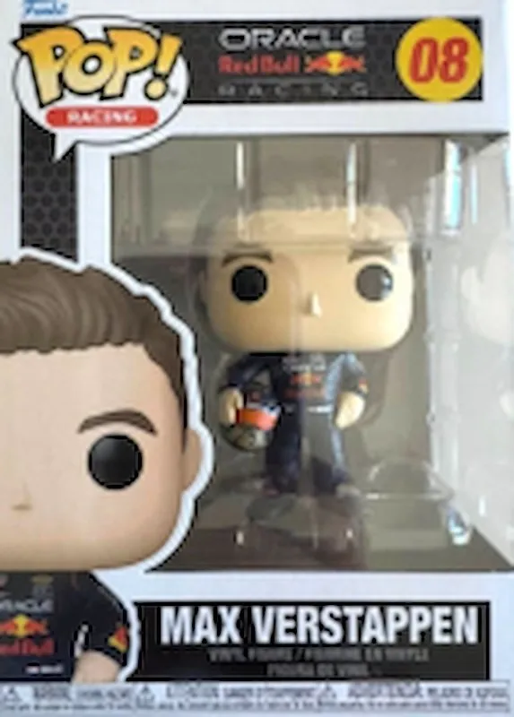 Funko Pop! Formula 1 Red Bull Racing Verstappen w/Helmet 08 80580