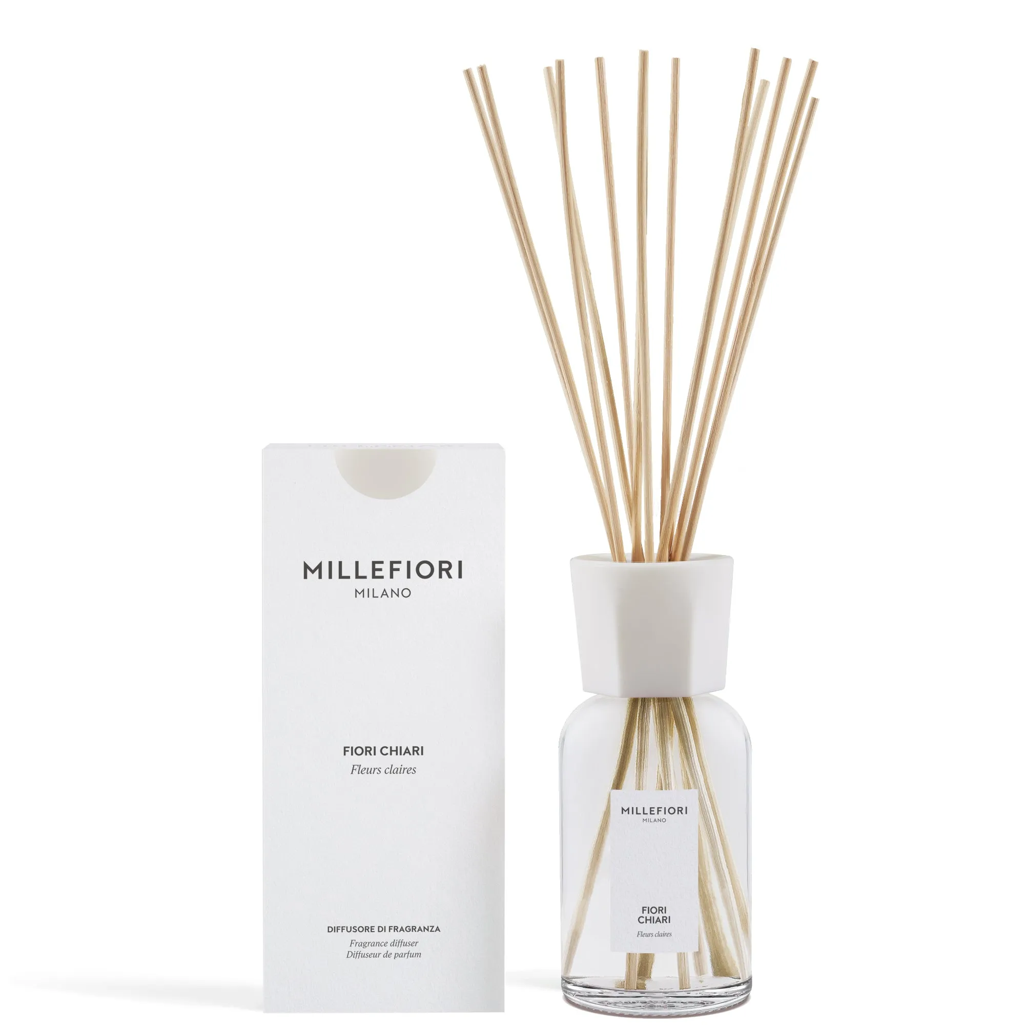 Millefiori Milano Millefiori Milano Diffusore a Bastoncini Fiori Chiari - 500 ML