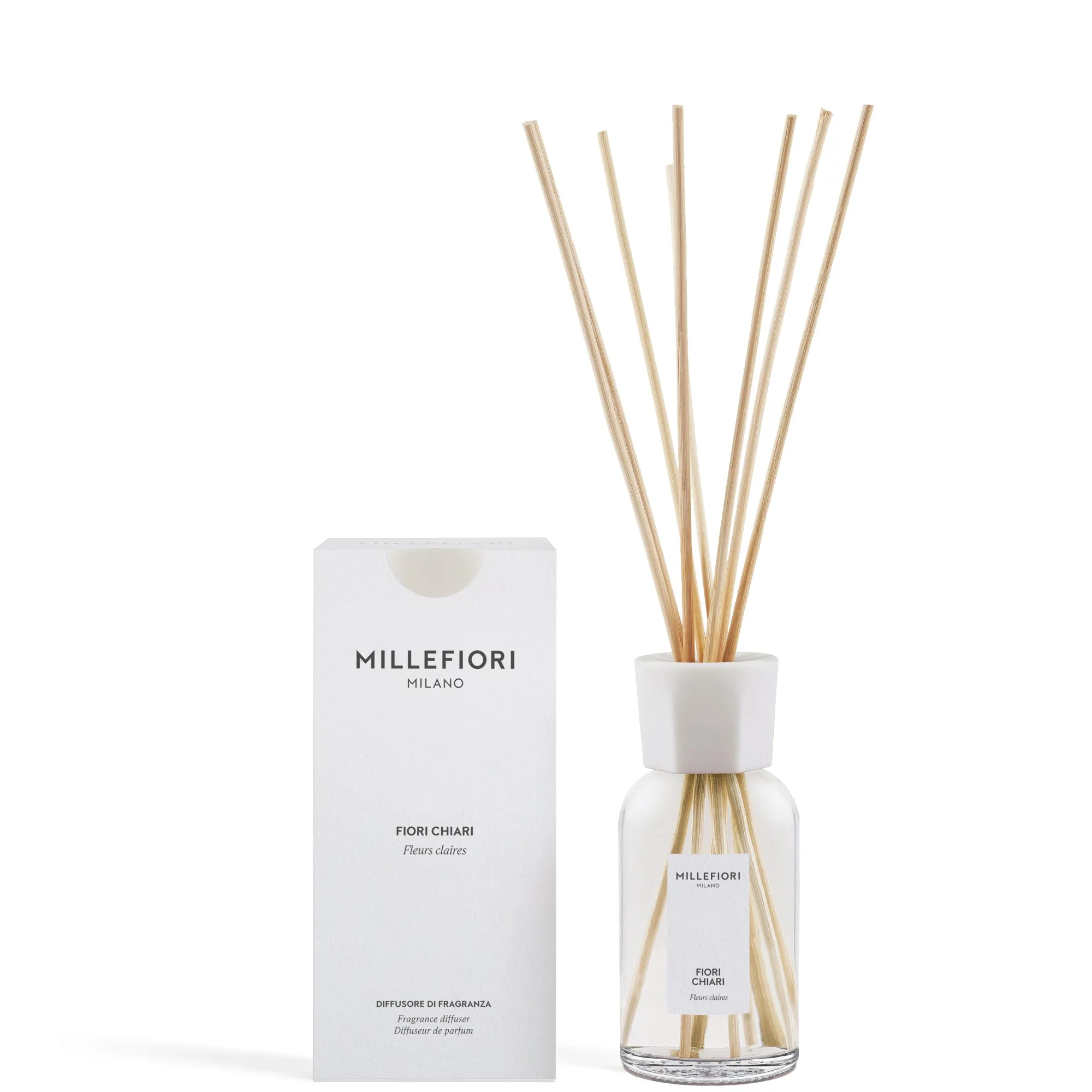 Millefiori Milano Millefiori Milano Diffusore a Bastoncini Fiori Chiari - 250 ML