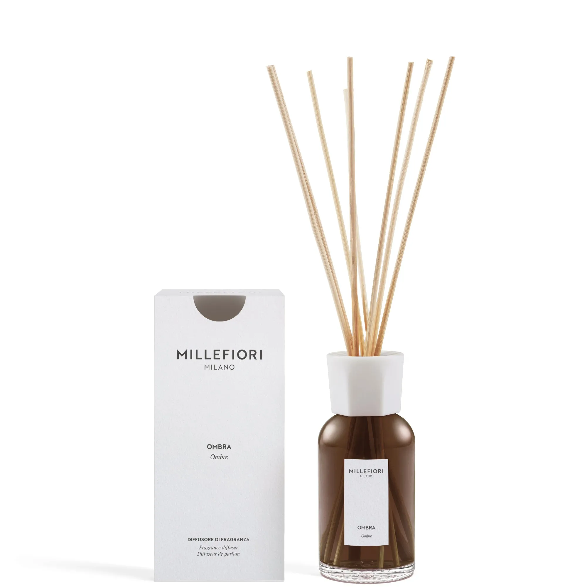 Millefiori Milano Millefiori Milano Diffusore a Bastoncini Ombra - 250 ML
