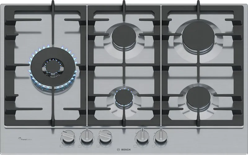Bosch Piano cottura a gas Pcs7a5i90 Inox