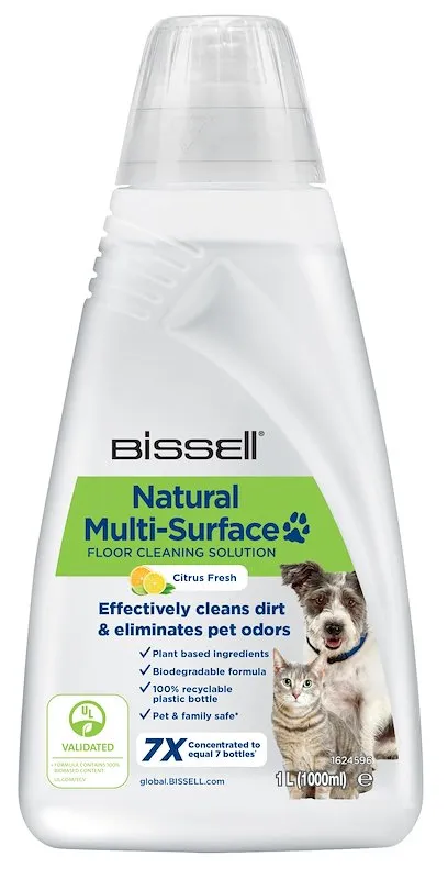 Bissell Natural Multi-Surface Pet Floor Cleaning Solution 1L 3122