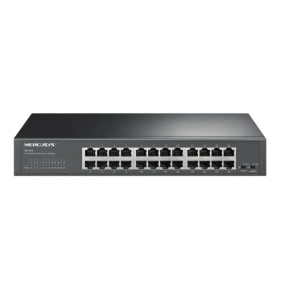 Mercusys 24-PORT Gigabit DESKTOP/RACKMOUNT Switch MS124GS