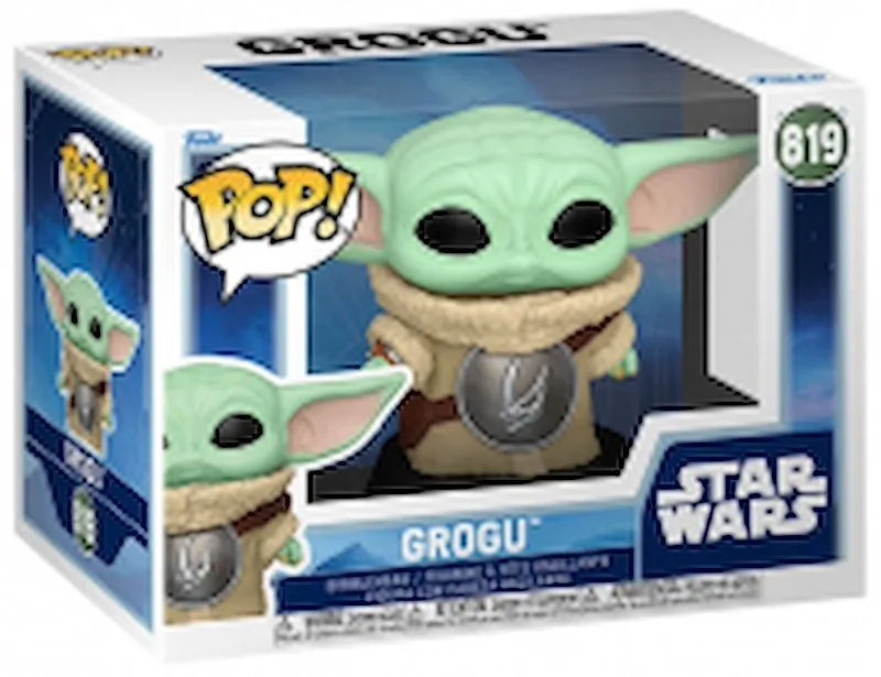 Funko Pop! Star Wars Grogu w/Mudhorn Chest Armor 819