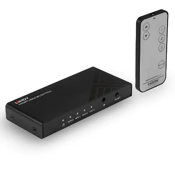 Lindy Switch Hdmi 18G 3 Porte LINDY38232