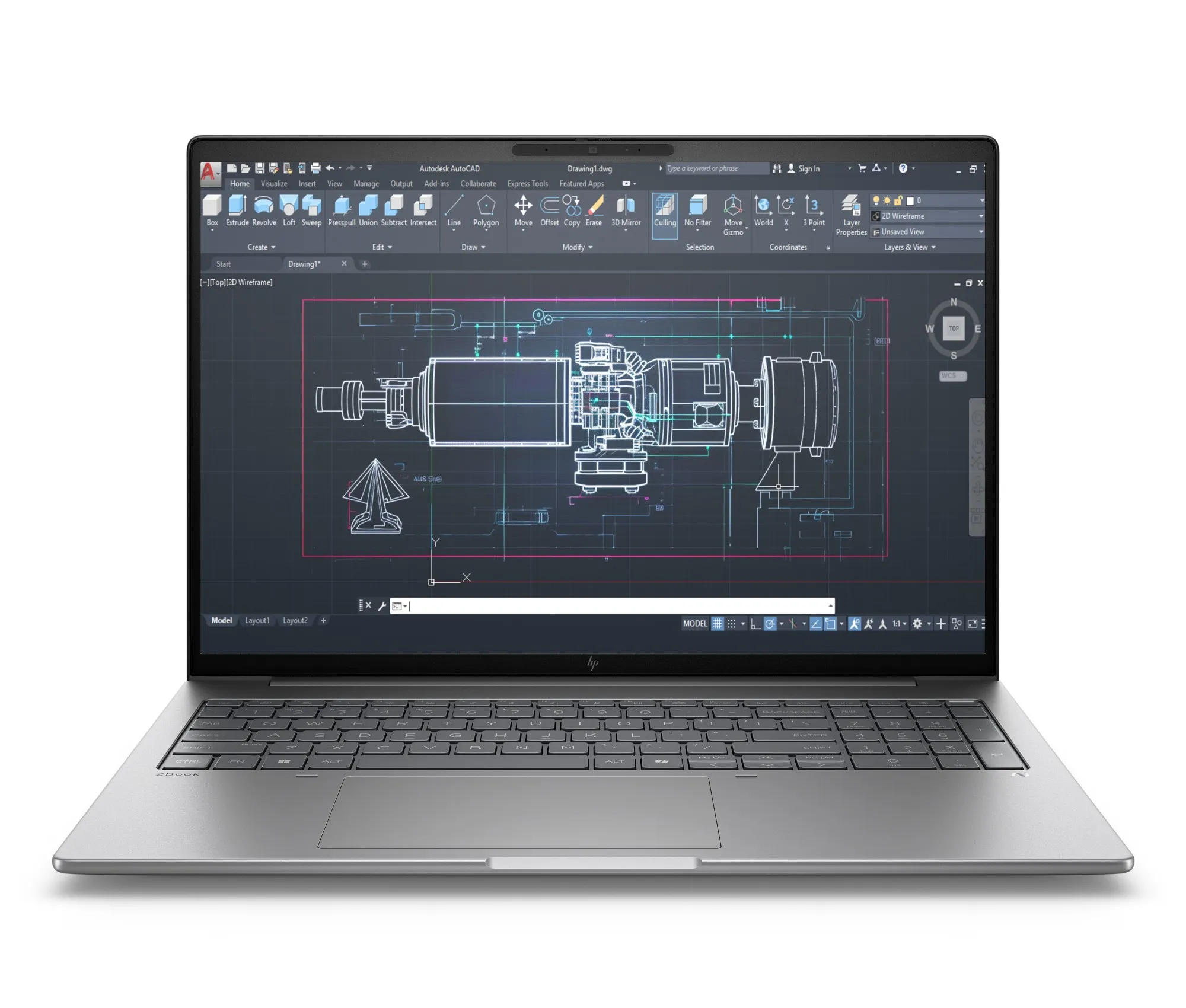 Hp Nb Zbook 8 16G1I Core Ultra 9 285H 32Gb 1Tb 16 Wuxga Win 11 Pro