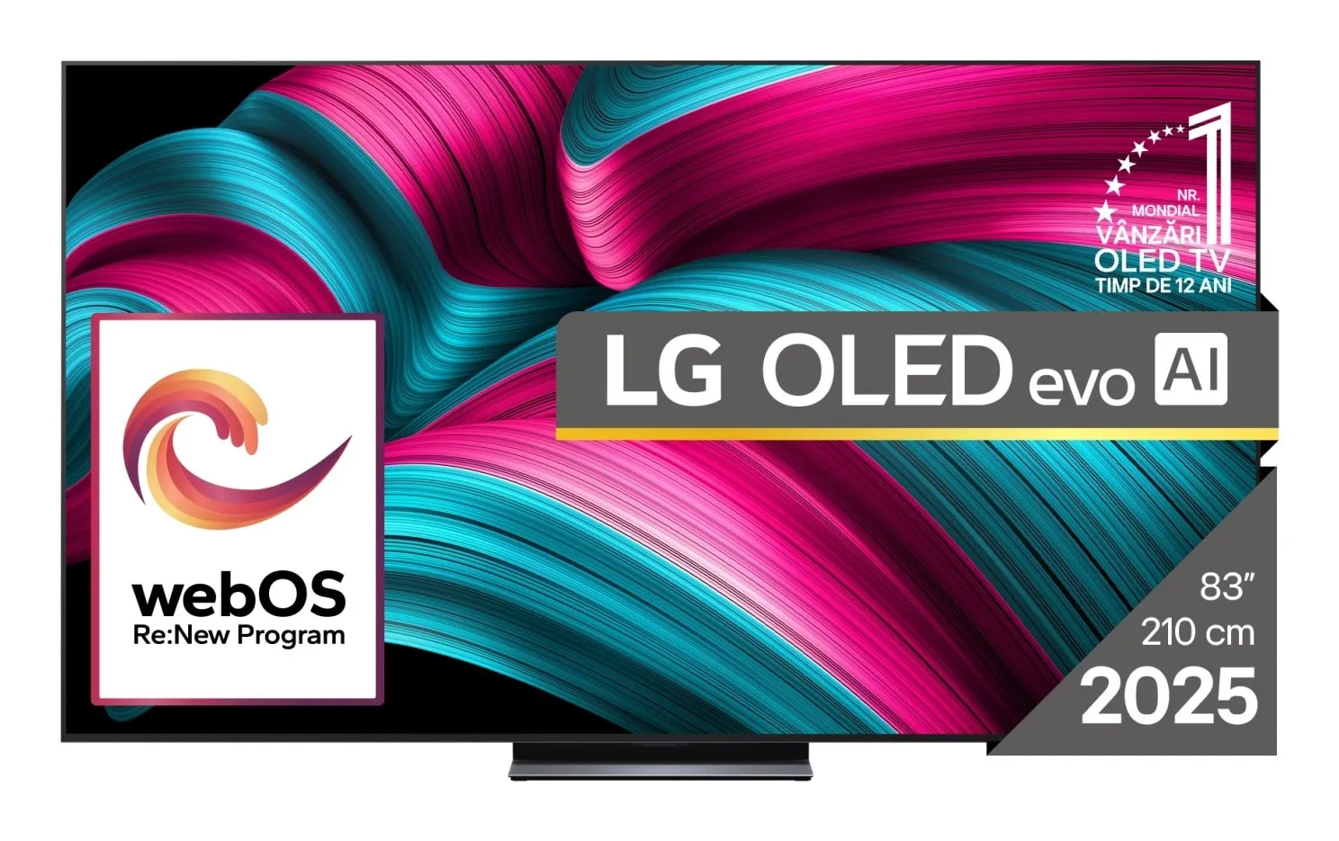 Lg Smart Tv Oled 83 Uhd 4K Nero