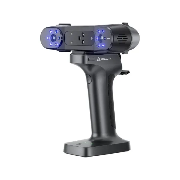 Scanner 3D ibrido wireless Creality CR-Scan RaptorX WiFi6 - 34+7 linee laser blu - Precisione laser: 002 mm NIR 005 mm - Lunga durata della batteria