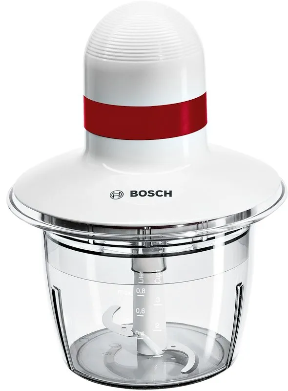 Bosch Tritatutto Mmrp1000 Rosso, Trasparente, Bianco