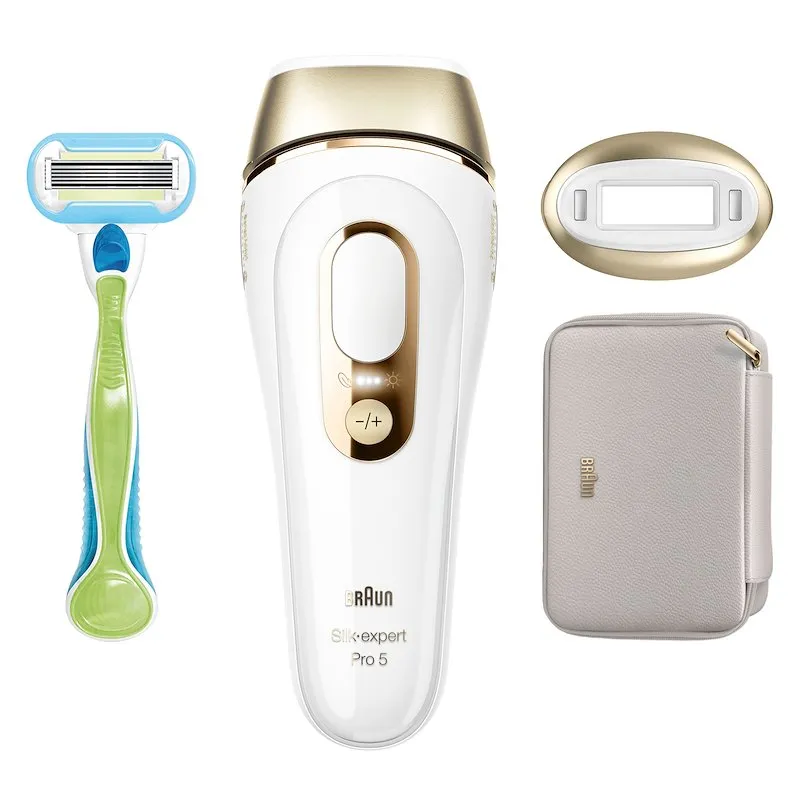 Braun epilatore a luce pulsata PL5052 Bianco/Argento
