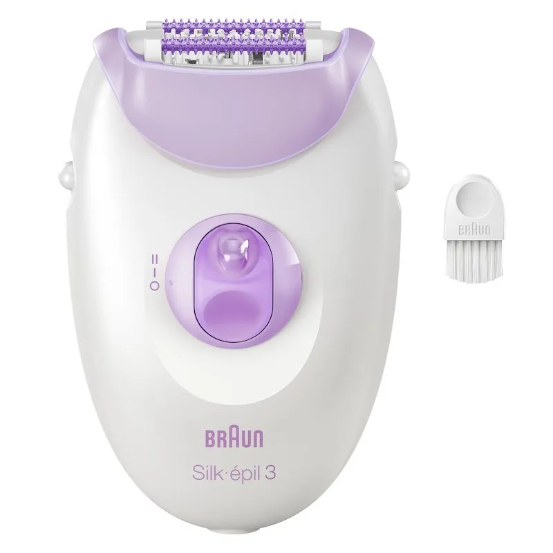 Braun Epilatore SILK-ÉPIL 3 3-000 bianco viola