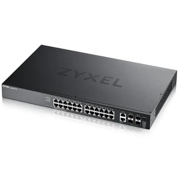 Zyxel Switch Managed Layer 3 Lite Stackable, 24 Porte XGS2220-30-EU0101F