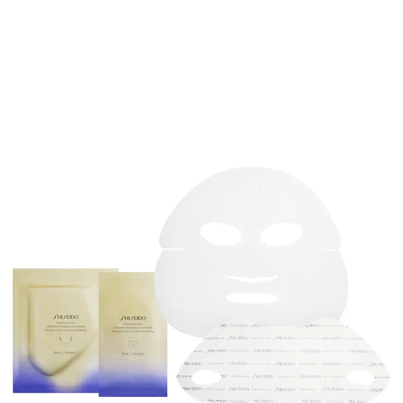 Shiseido Vital Perfection LiftDefine Radiance Face Mask 6Sheets 6pz