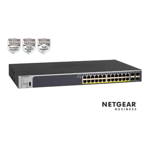 Netgear 28PT Ge Poe+ Smart Switch GS728TP-300EUS