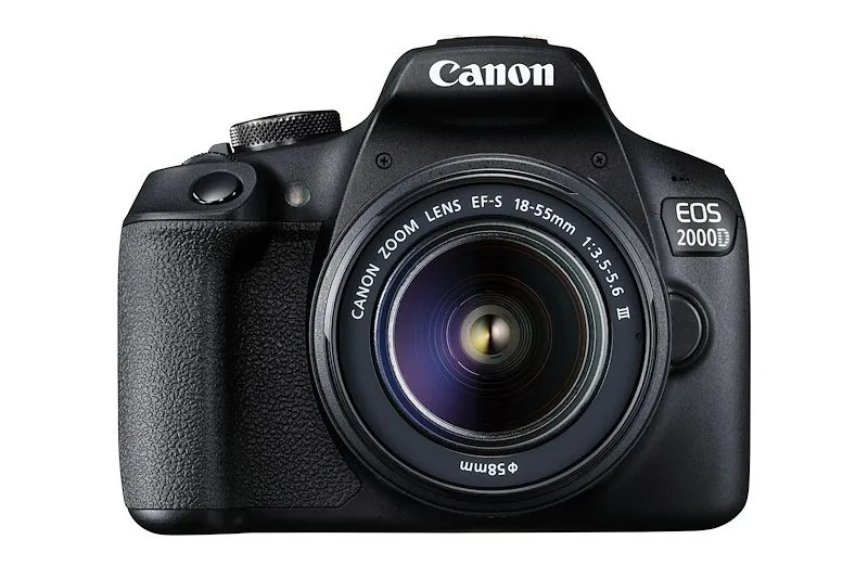 Canon Fotocamera Canon EOS 2000D + Obiettivo EF-S 18-55mm DC III