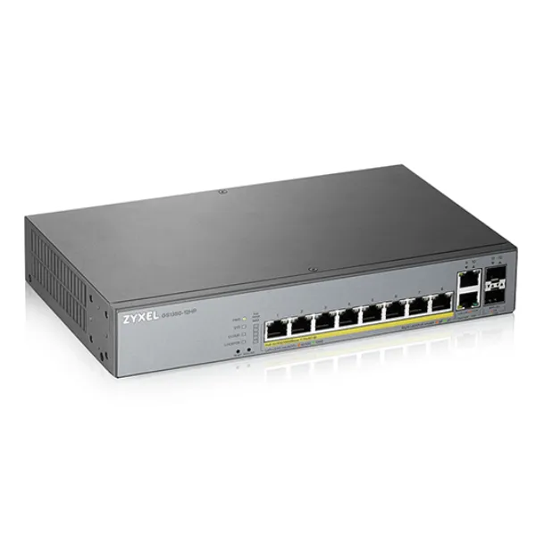 Zyxel Switch 8 Porte Gigabit POE Budget 130W GS1350-12HP-EU0101F