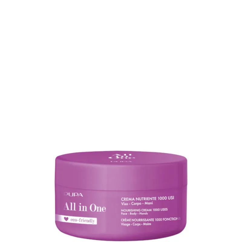 Pupa All in One - Crema Nutriente 1000 Usi Viso/Corpo/Mani 350 ML - 350 ML