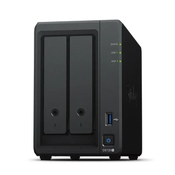 Synology Ds 2-BAY Plus Amd Ryzen R1600 Dc 3.1GHZ 4GB DDR4 DS725+