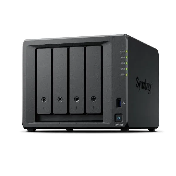 Synology Ds 4-BAY Plus Amd Ryzen V1500B 2.2GHZ 4GB DDR4 DS925+
