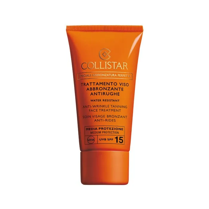 Collistar Trattamento Viso Abbronzante Antirughe Media 15 50ml